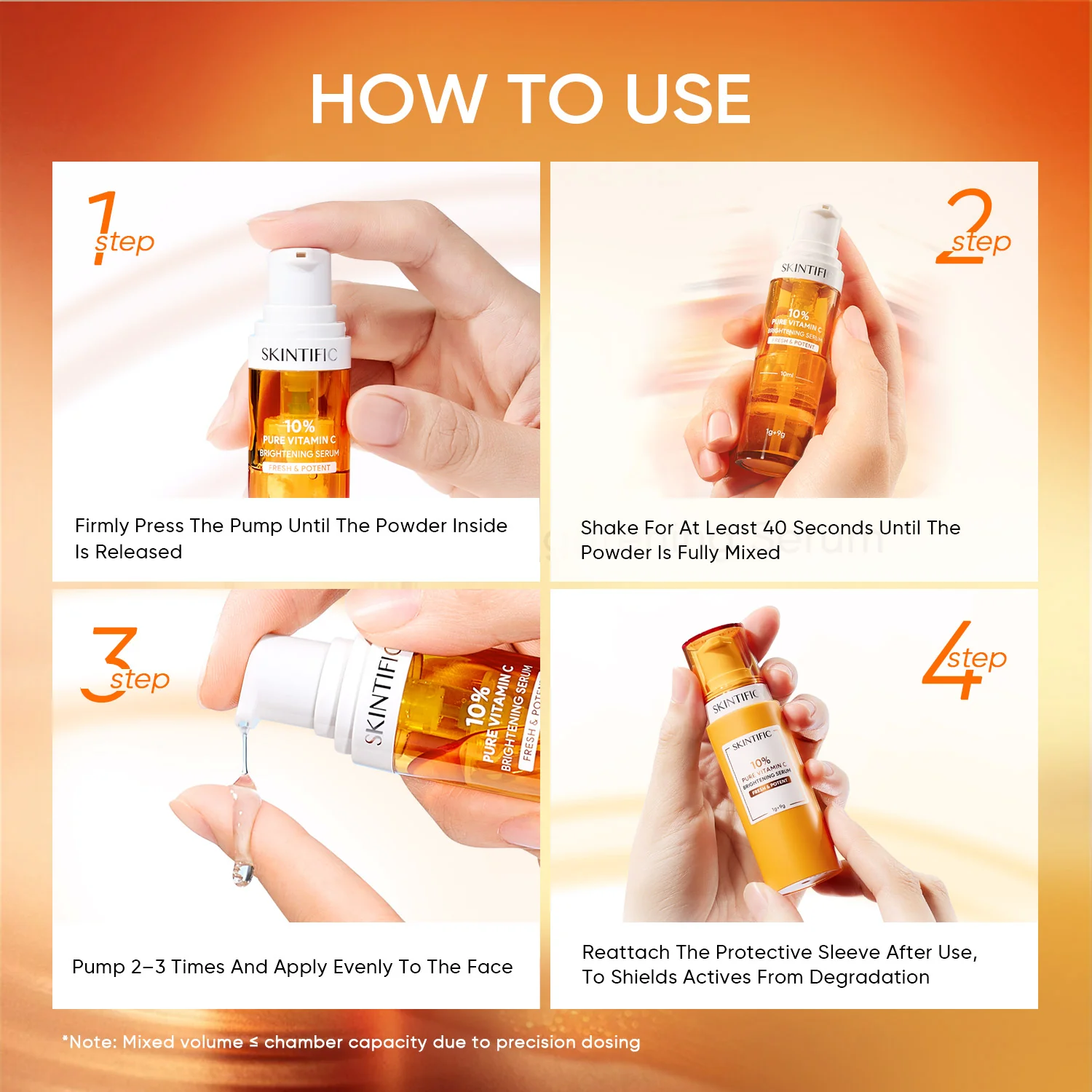 10% Pure Vitamin C Brightening Serum - Image 7