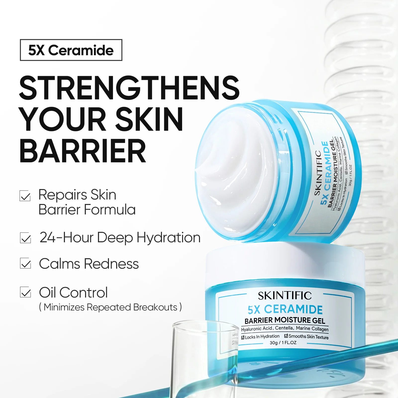 5X Ceramide Barrier Repair Moisture Gel - Image 8