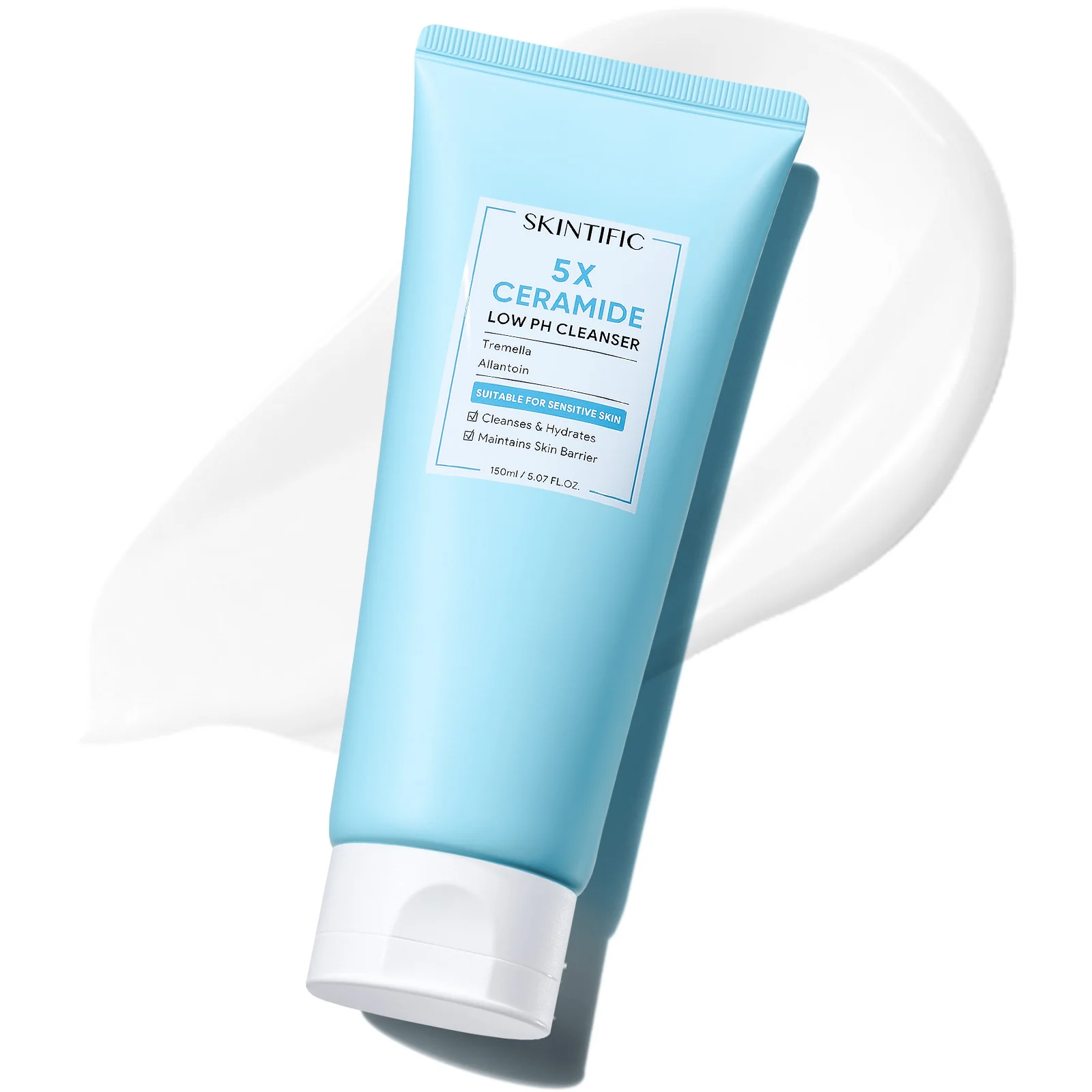5X Ceramide Low pH Cleanser Facial Wash - Image 4