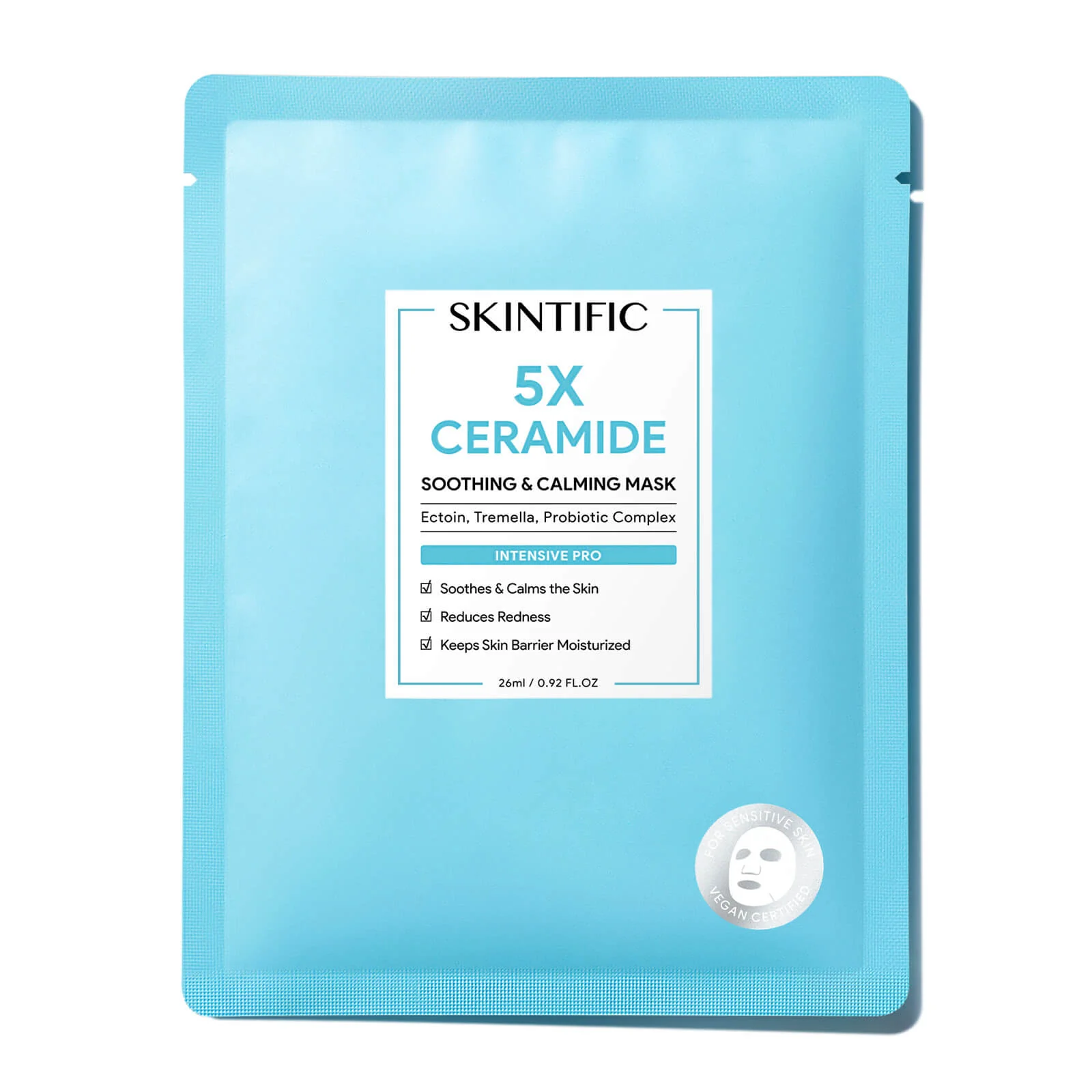 5X Ceramide Soothing & Calming Sheet Mask 1pcs