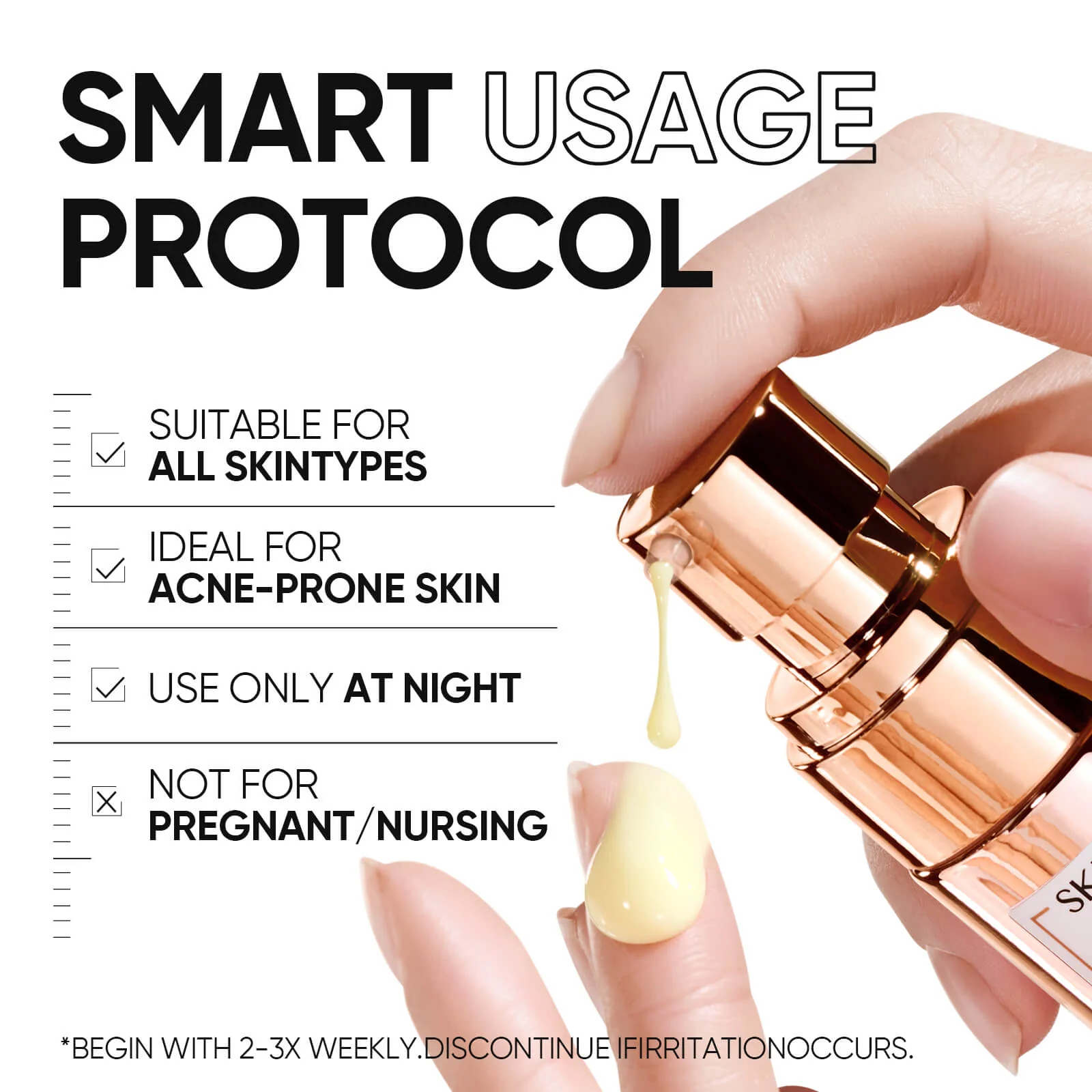 Retinol Serum Skin Renewal Anti-Aging Night Serum - Image 6