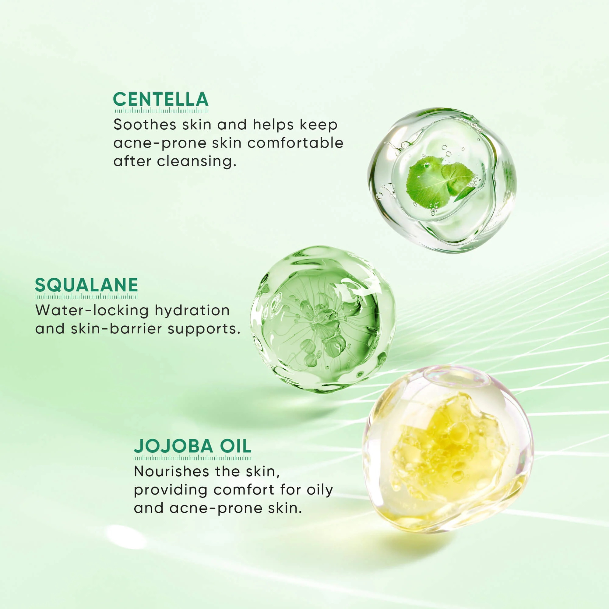Centella Acne Care Micellar Cleansing Wipes for Acne-Prone Skin - Image 3