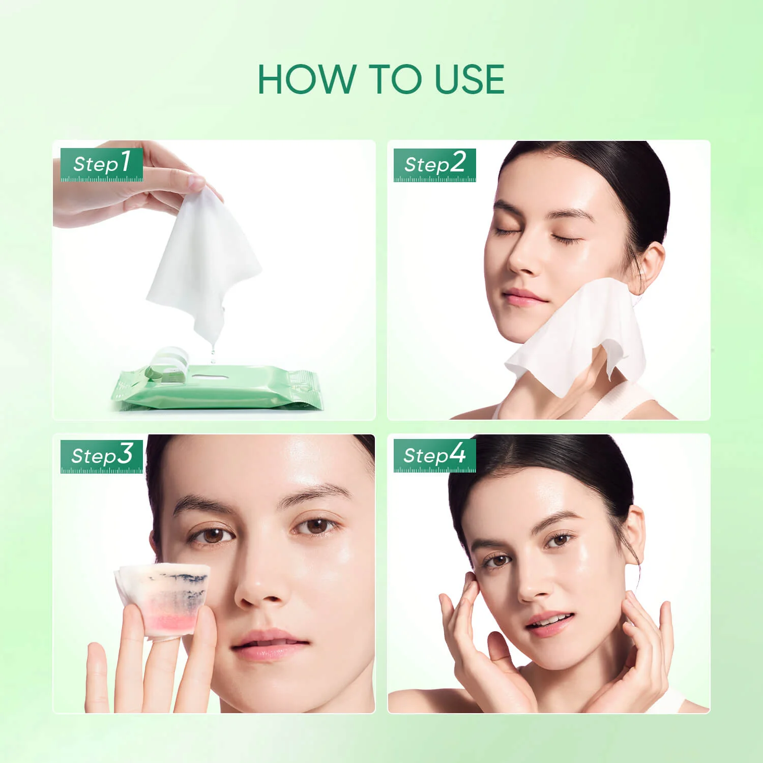 Centella Acne Care Micellar Cleansing Wipes for Acne-Prone Skin - Image 6