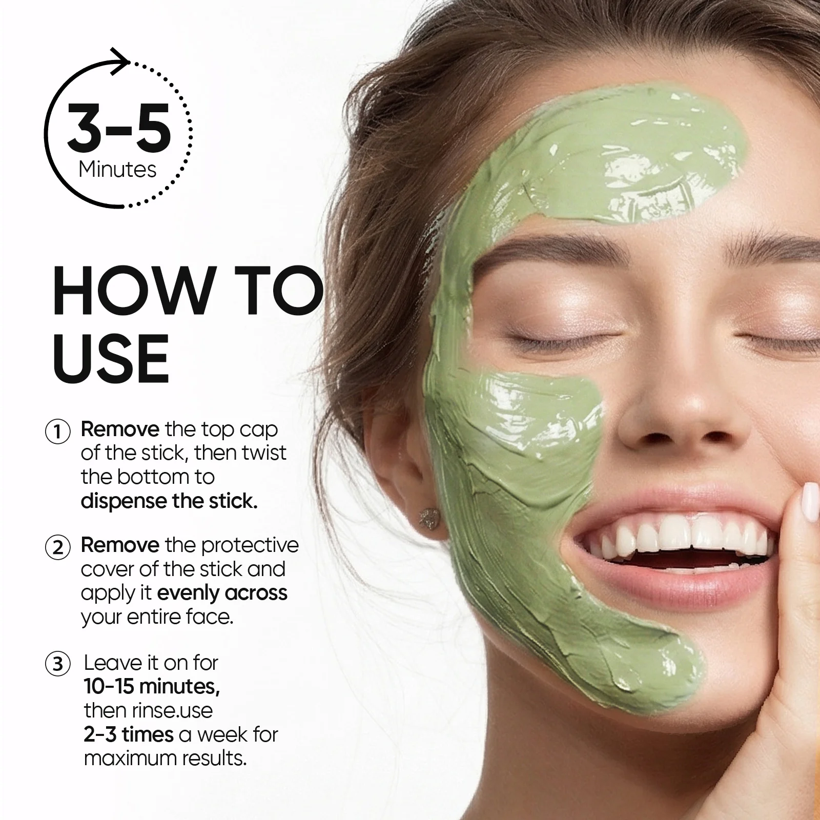 Mugwort Anti Pores & Acne Clay Mask Stick - Image 8