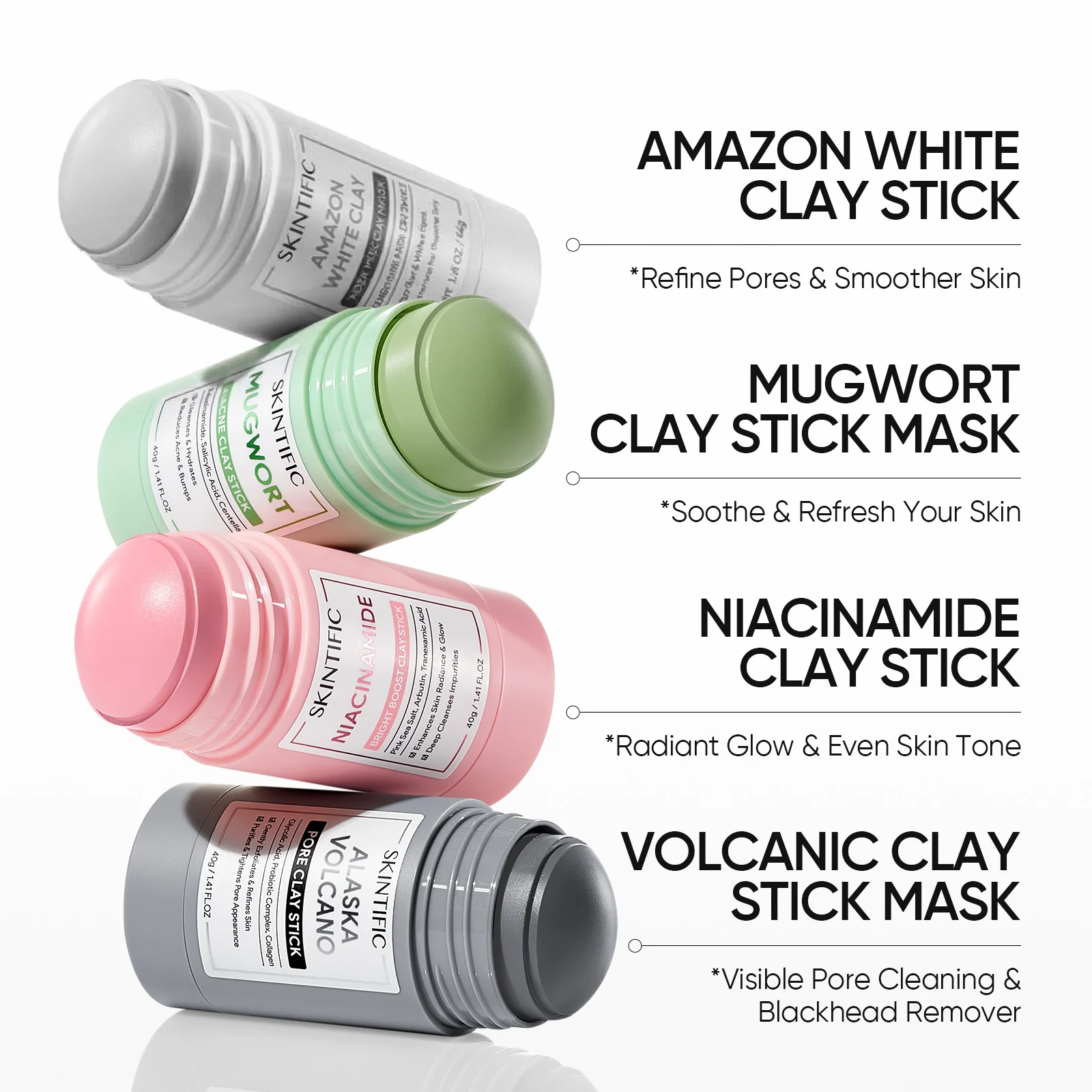 Niacinamide Bright Boost Clay Stick Mask - Image 9