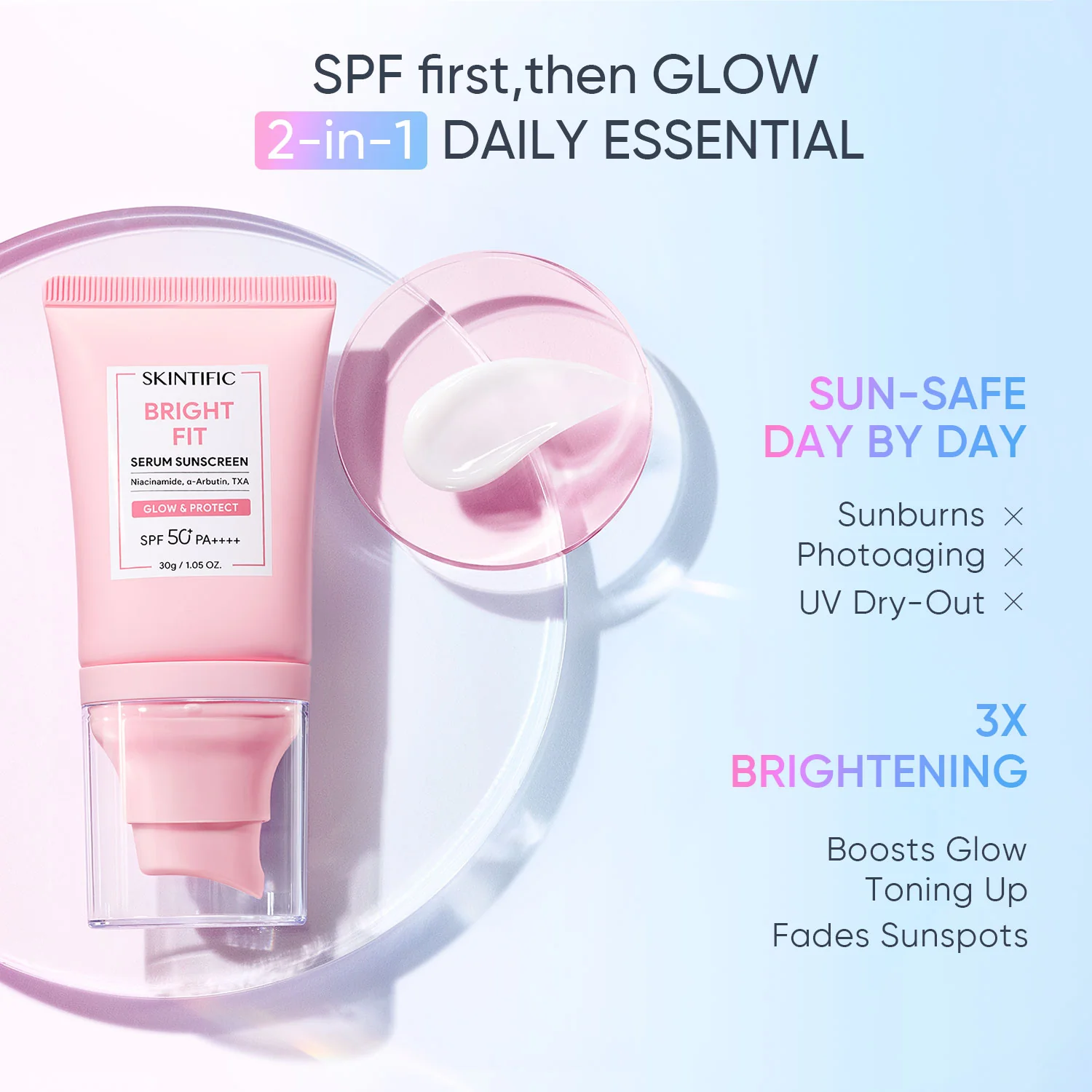 Daily Niacinamide Brightening Glow System 4pcs Set - Image 9