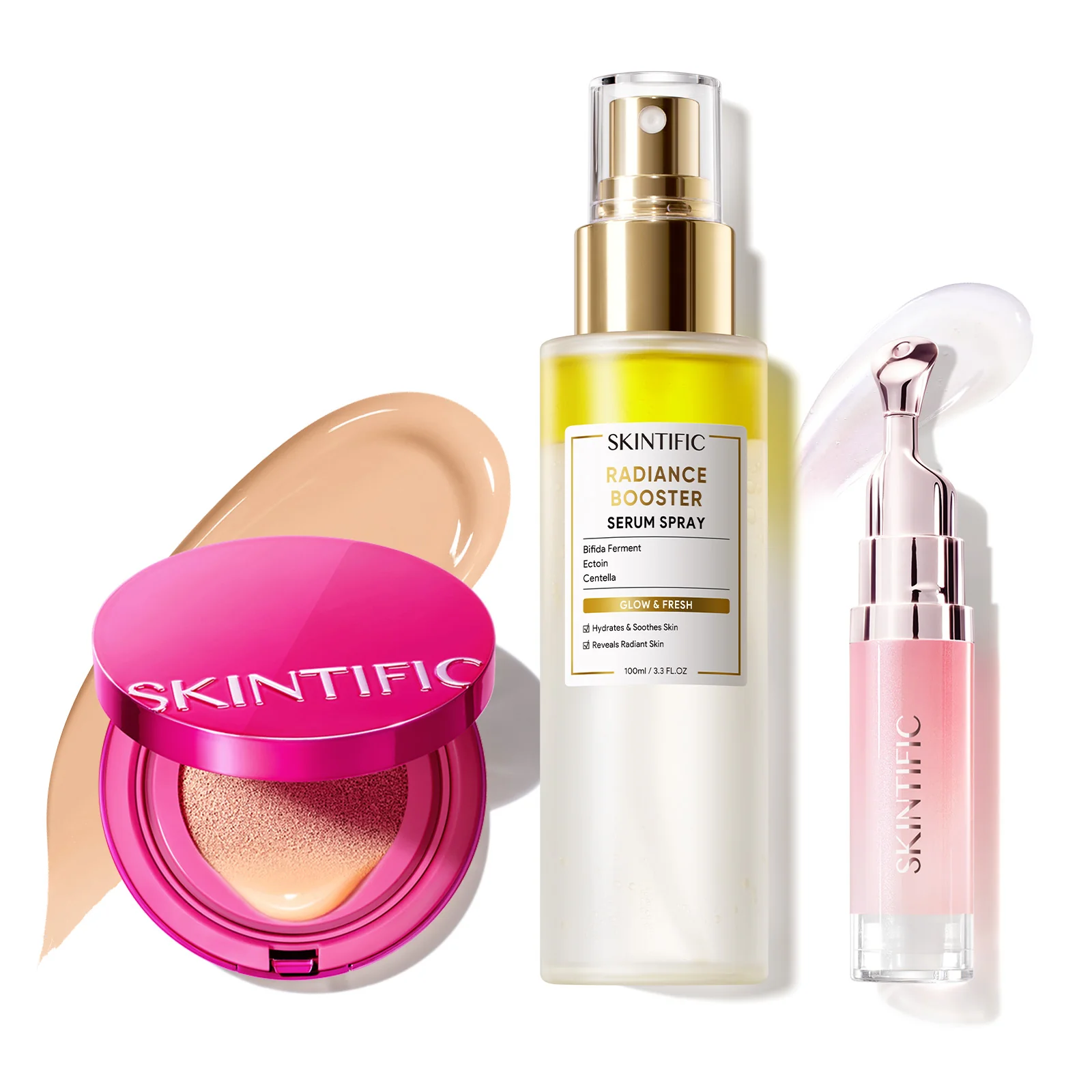 Glow Makeup Set with Cushion, Face Mist & Lip Serum - Image 11