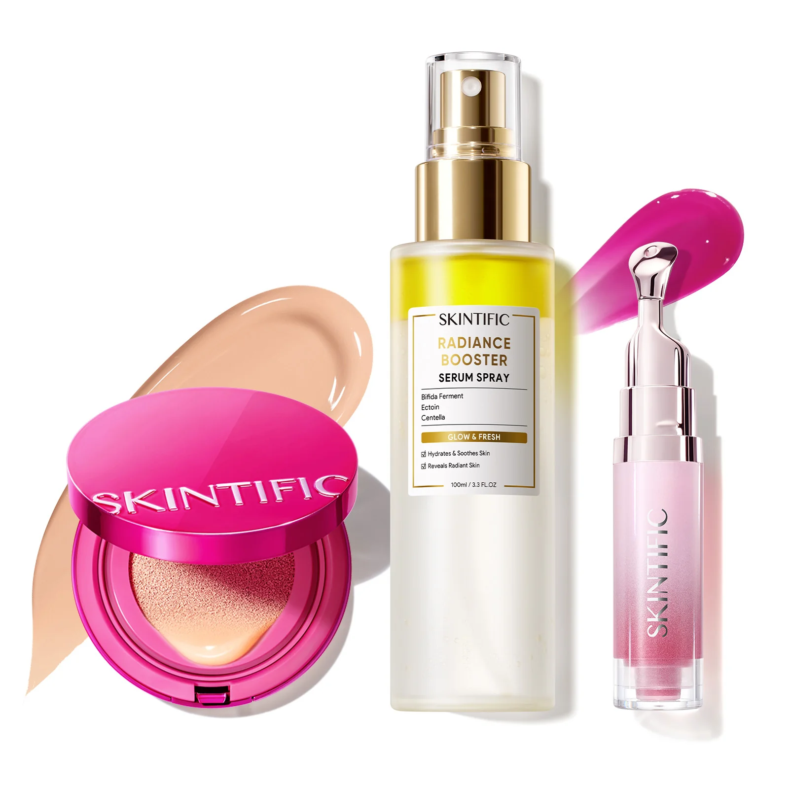 Glow Makeup Set with Cushion, Face Mist & Lip Serum - Image 15