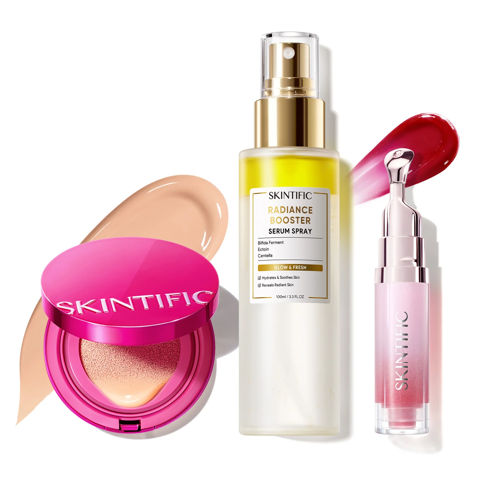 Glow Makeup Set with Cushion, Face Mist & Lip Serum - Image 16