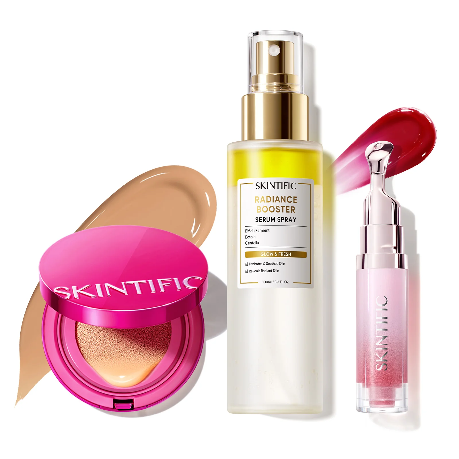 Glow Makeup Set with Cushion, Face Mist & Lip Serum - Image 20