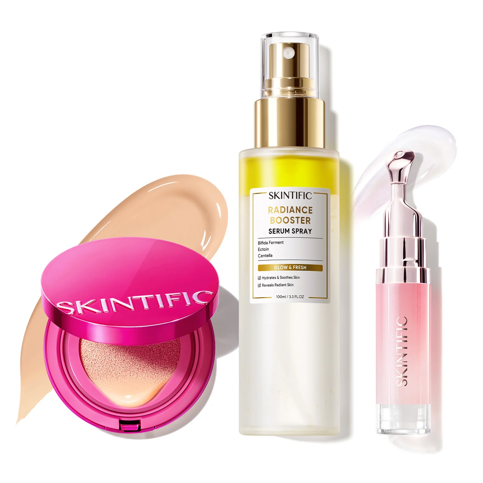 Glow Makeup Set with Cushion, Face Mist & Lip Serum - Image 6