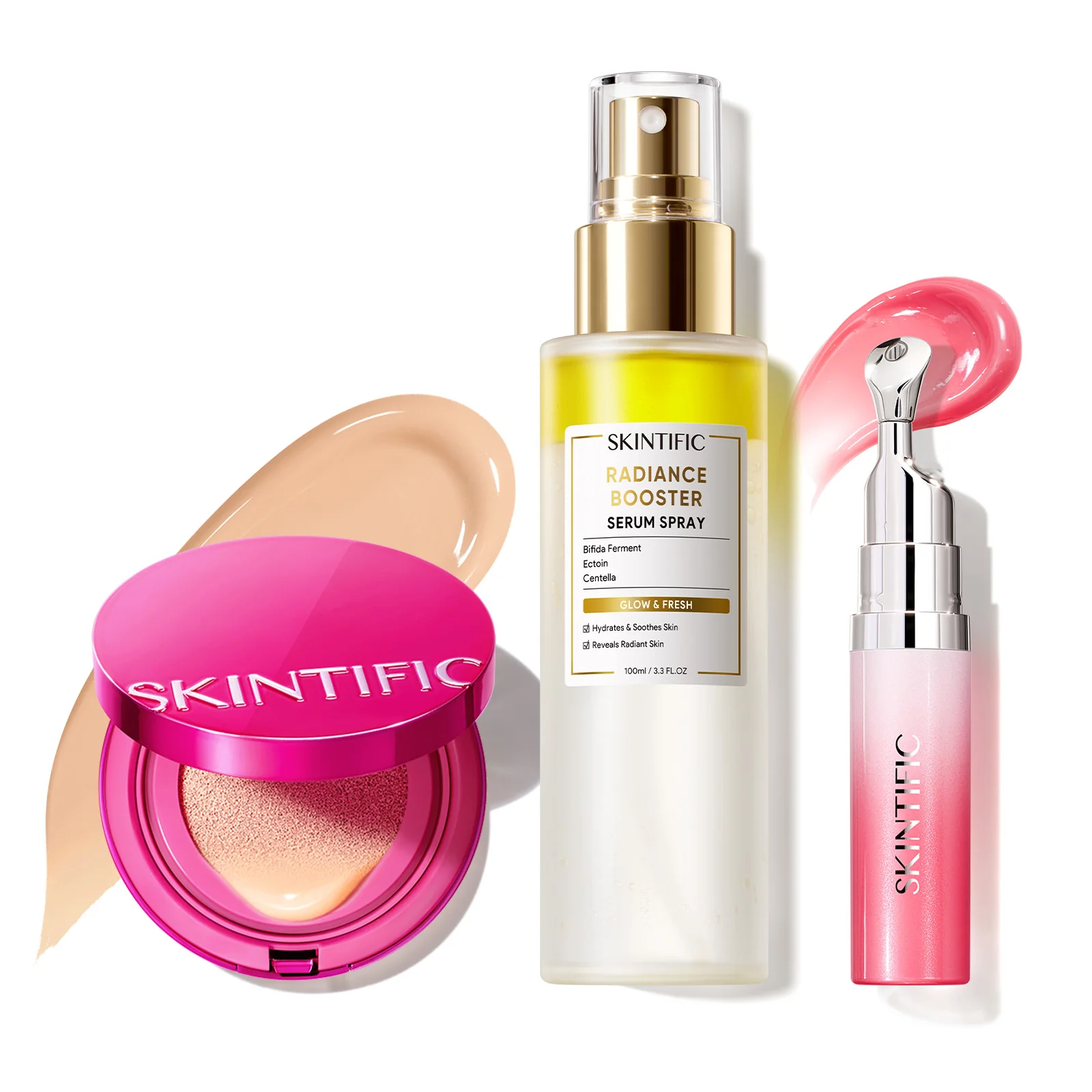 Glow Makeup Set with Cushion, Face Mist & Lip Serum - Image 7
