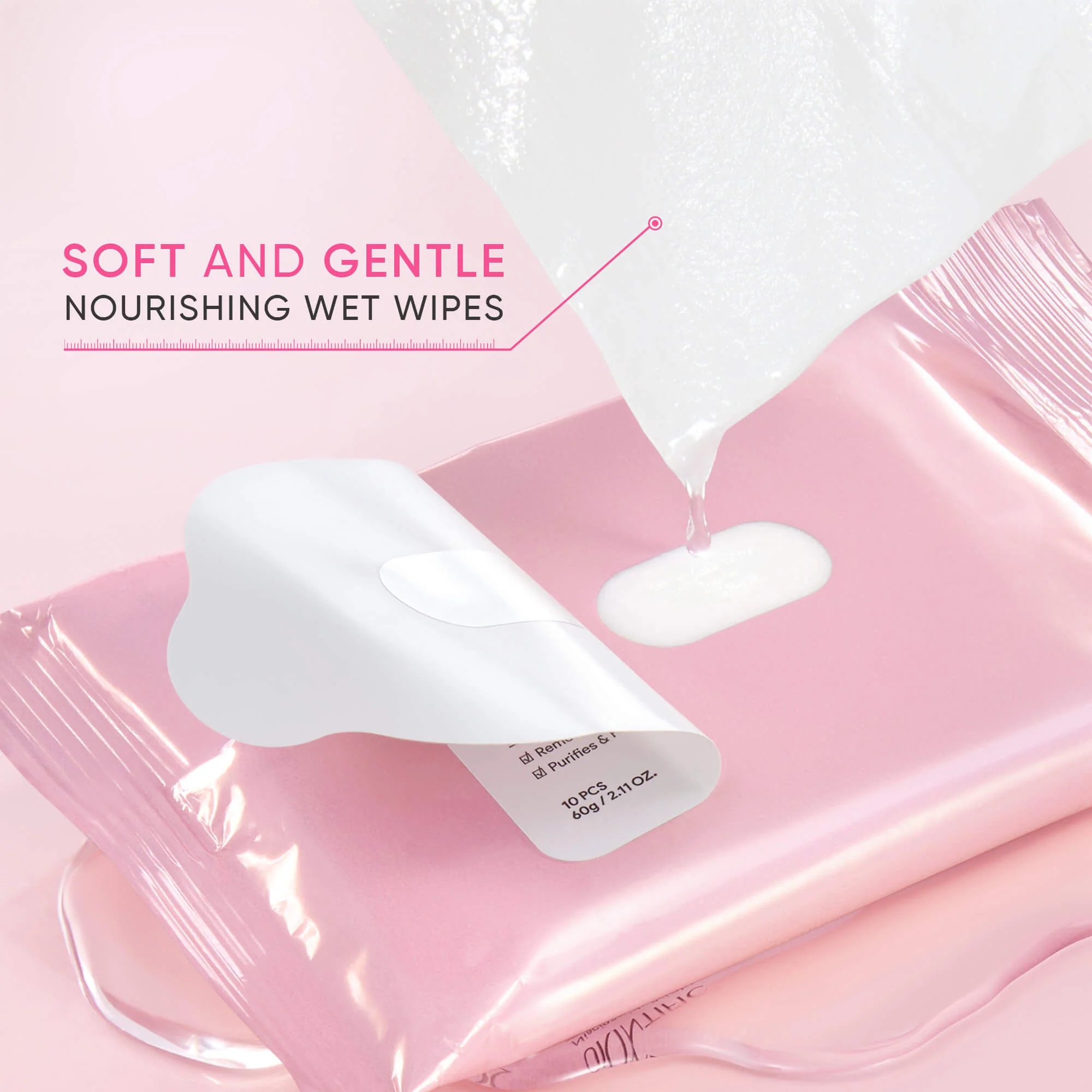 Niacinamide Brightening Cleansing Wipes - Image 4