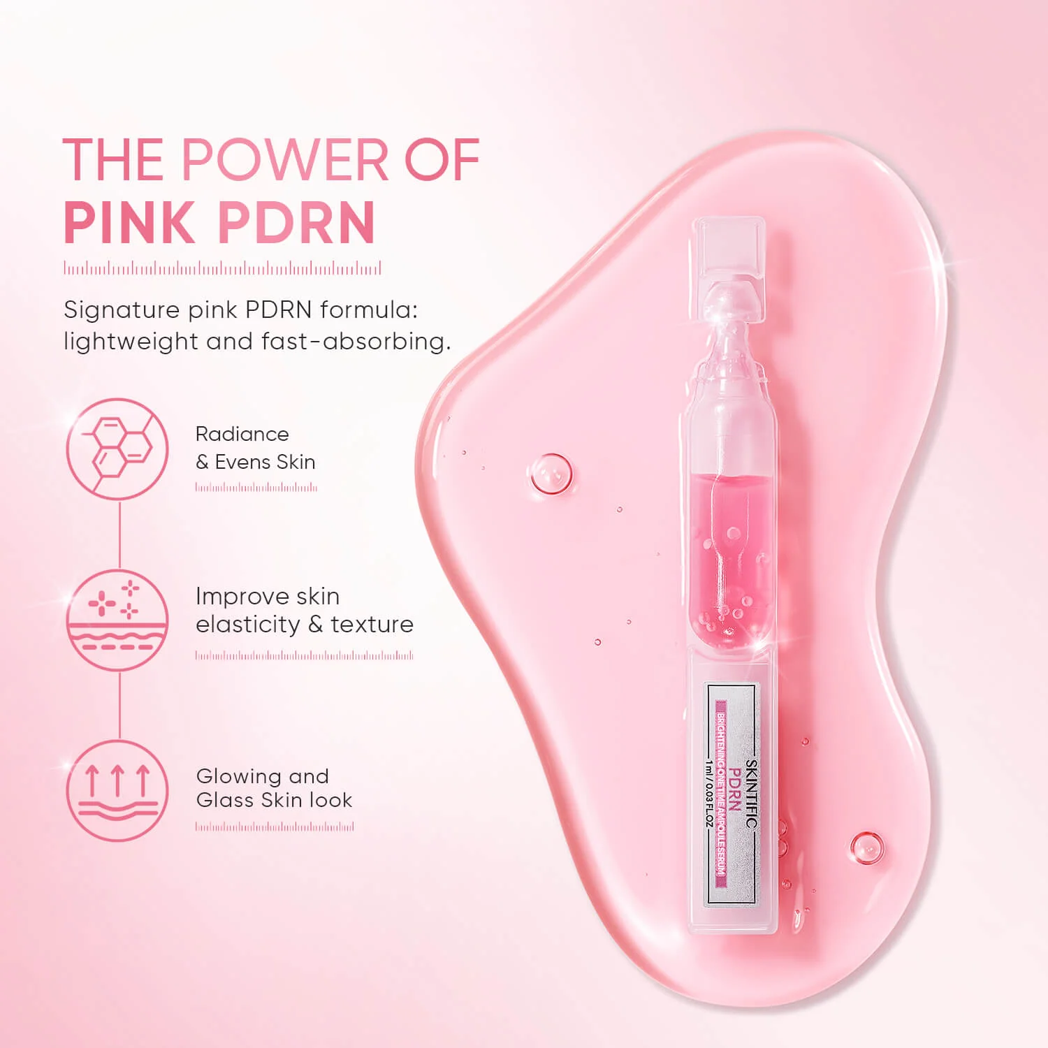 PDRN Brightening One Time Ampoule Serum - Image 3