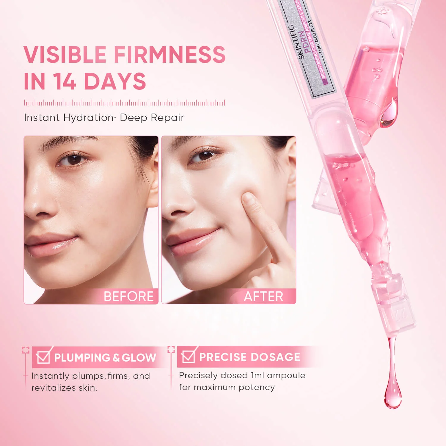 PDRN Brightening One Time Ampoule Serum - Image 4