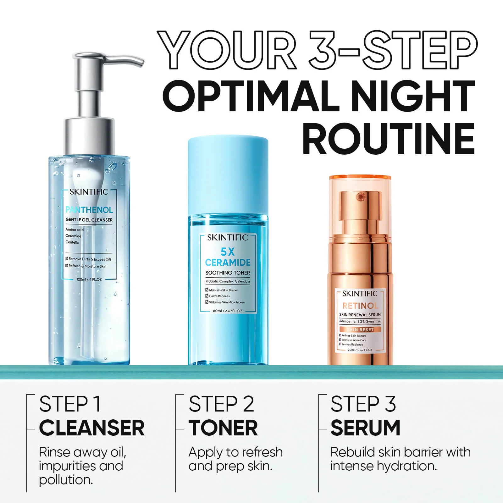 Retinol Serum Skin Renewal Anti-Aging Night Serum - Image 8