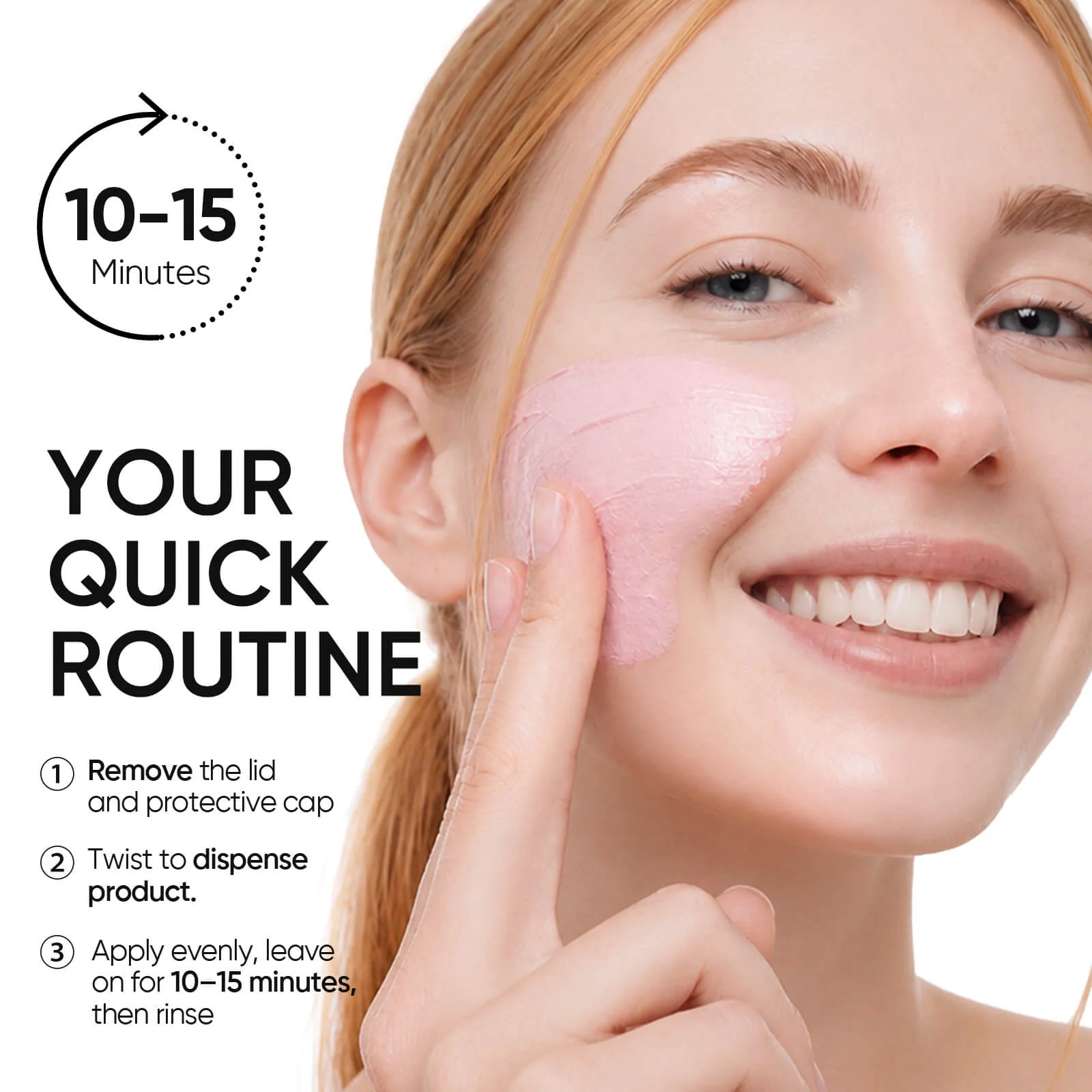 Rose PDRN Niacinamide Glow Boost Clay Stick - Image 7