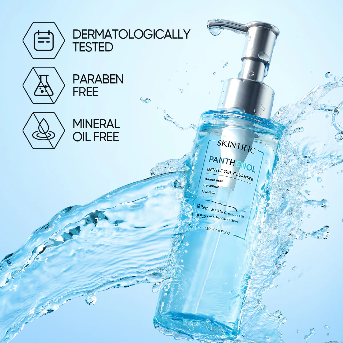 Panthenol Gentle Gel Cleanser - Image 5